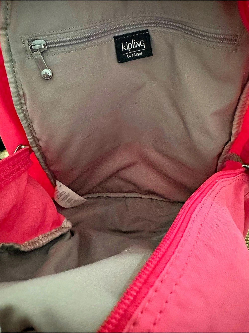 Kipling Mini Backpack Pink - Picture 3 of 4